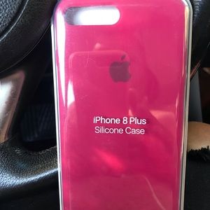 Apple Silicone iPhone 7 / 8 plus case $30 each